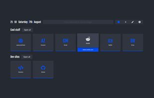 nightTab screenshot 1