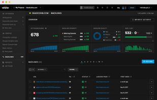 Easily monitor your backlink campaigns and their effect on your search visibility with Nightwatch backlink tracker.