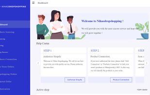 nihaodropshipping dashboard