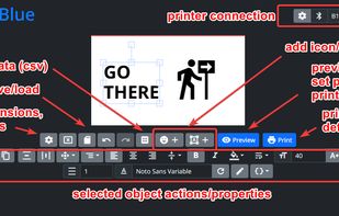 NiimBlue screenshot 1