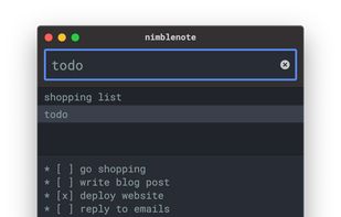 nimblenote screenshot 1