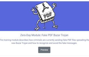 New threats and attacks are spreading rapidly on the Internet. What was relevant yesterday is old today. Therefore, Nimblr
Security Awareness is constantly updated with new Zero-Day courses and associated simulations based on day-to-day attacks
and threats. The most acute knowledge gaps are automatically prioritized to always provide the right information at the right
time. Through a network of sensors, honeypots, and human resources, Nimblr monitors current threats and trends so that new
simulations and educational material are always available about the latest threats.