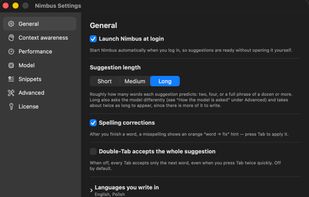 General Settings