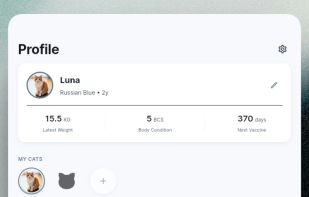 NINE: Cat Health & Weight screenshot 3