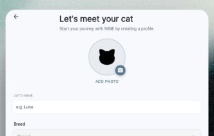 NINE: Cat Health & Weight screenshot 1