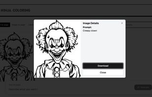 NinjaColoring screenshot 1