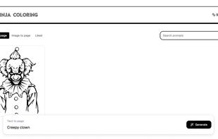 NinjaColoring screenshot 1