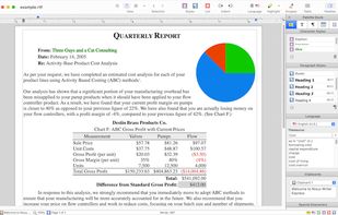 Nisus Writer Express screenshot 2