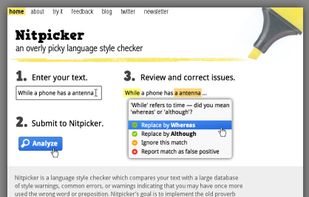 Nitpicker screenshot 1