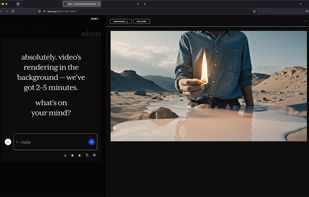 image generation screen