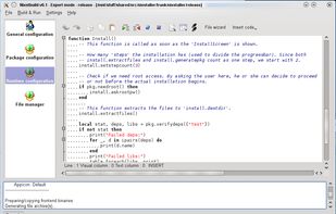 Nixstaller screenshot 1