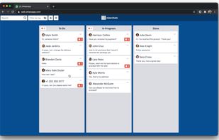 Move chats between collumns with drag and drop