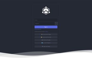 Login with multiple single sign on accounts: Microsoft, Google, Apple, Telegram, and Passkey
