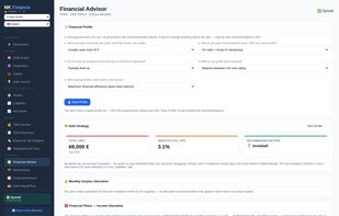 NK Finance screenshot 1