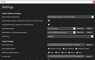 NMKD Stable Diffusion GUI screenshot 2