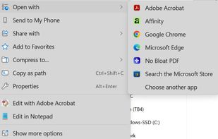 Open PDFs