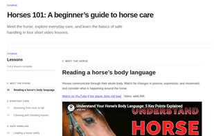 A simple course in a singular blog post