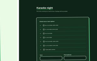 nobloat/poll screenshot 1