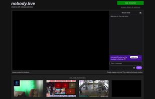Nobody.live screenshot 1