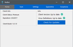 NoBot screenshot 1