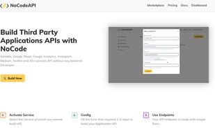 NoCodeAPI screenshot 1
