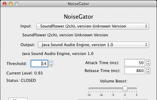 NoiseGator screenshot 2