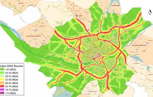 NoiseModelling screenshot 1