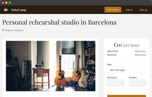NoisyCamp screenshot 1