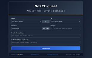 NoKYC.quest screenshot 3