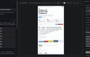 Design system generation