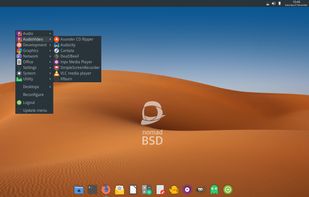NomadBSD screenshot 1