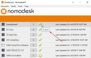 Nomadesk screenshot 1
