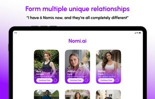Nomi: AI Companion with a Soul screenshot 3