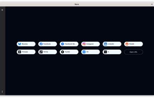 Nora: SNS browser screenshot 1