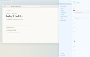 Plan your day with time blocks in Today Scheduler.