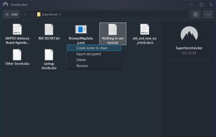 Nordlocker screenshot 1