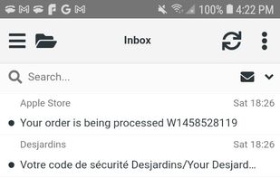 Northmail screenshot 1