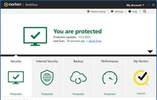 Norton AntiVirus screenshot 1