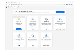 Norton Private Browser screenshot 2