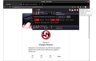 NoScript screenshot 1