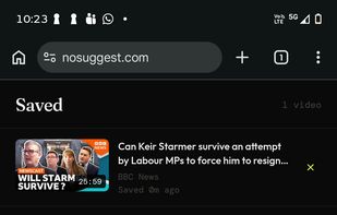 NoSuggest screenshot 3