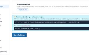 Nota Backup & Restore screenshot 1