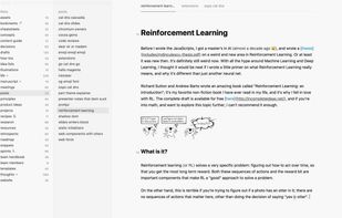 Nota (Markdown) screenshot 1