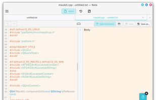 Nota (Maui Applications) screenshot 1