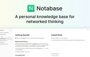 Notabase screenshot 1