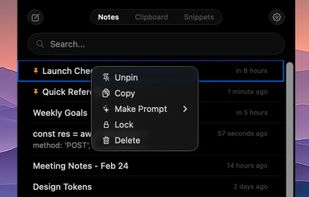NotchPad screenshot 1