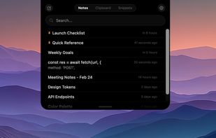 NotchPad screenshot 3