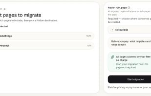 Note Bridge screenshot 2