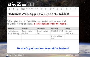 NoteDex screenshot 3