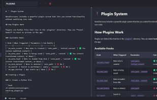 NoteDiscovery screenshot 1